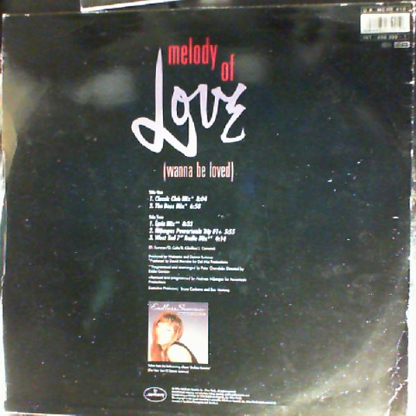 Summer Donna — Melody Of Love (Wanna Be Loved)