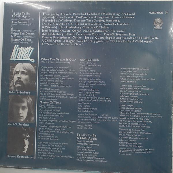 Kravetz (Kravetz Jean-Jacques - "Frumpy", "Atlantis" keyboard player solo LP) — Kravetz (Kravetz Jean-Jacques - "Frumpy", "Atlantis" keyboard player solo LP) (Kravetz)