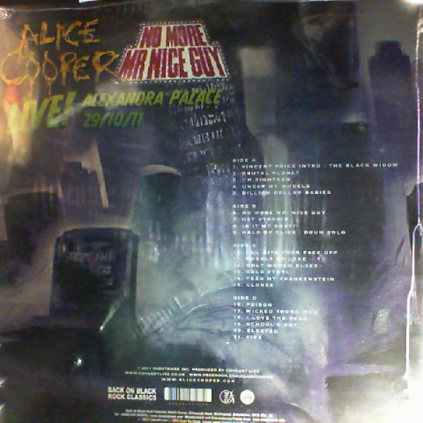 Alice Cooper — No More Mr. Nice Guy Live!
