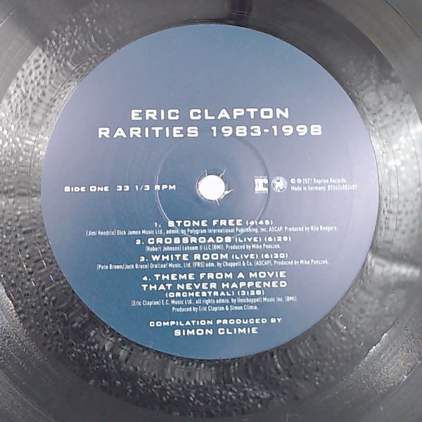 Clapton Eric — Complete Reprise Studio Albums - Volume 1 (Money And Cigarettes / Behind The Sun / August / Journeyman / From The Cradle / Pilgrim / Rarities 1983-1998)