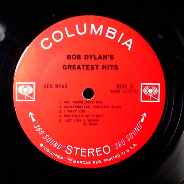 Bob Dylan — Bob Dylan's Greatest Hits