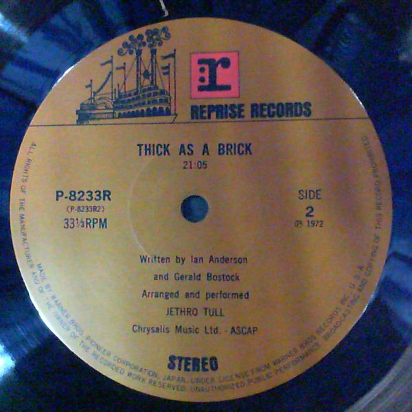 Jethro Tull — Thick As A Brick