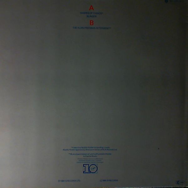 Moore Gary — Shapes Of Things (feat. Noddy Holder on backing vocals)