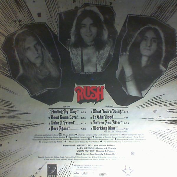 Rush — Rush (Rush ReDISCovered) (40th Anniversary edition)