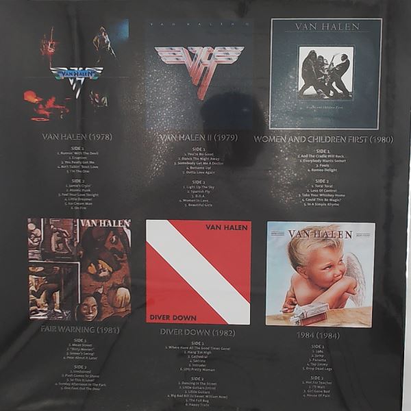 Van Halen — Collection 1978-1984 (Same / Van Halen 2 / Women And Children First / Fair Warning / Diver Down / 1984)