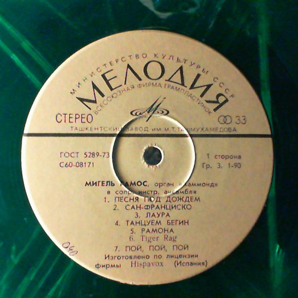 Ramos Miguel — Ramos Miguel (Organo Hammond "De Todos Los Tiempos")