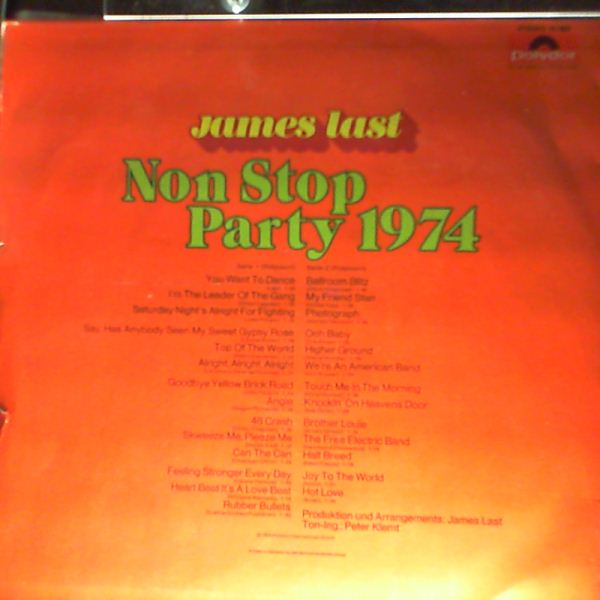 Last James — Non Stop Party 1974