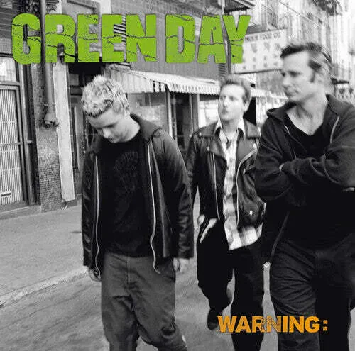 Green Day — Warning 2000 Зелёный винил