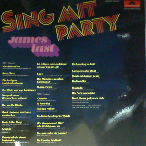 Last James — Sing mit party