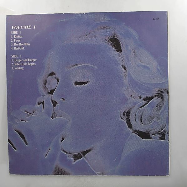 Madonna — Erotica, Volume 1
