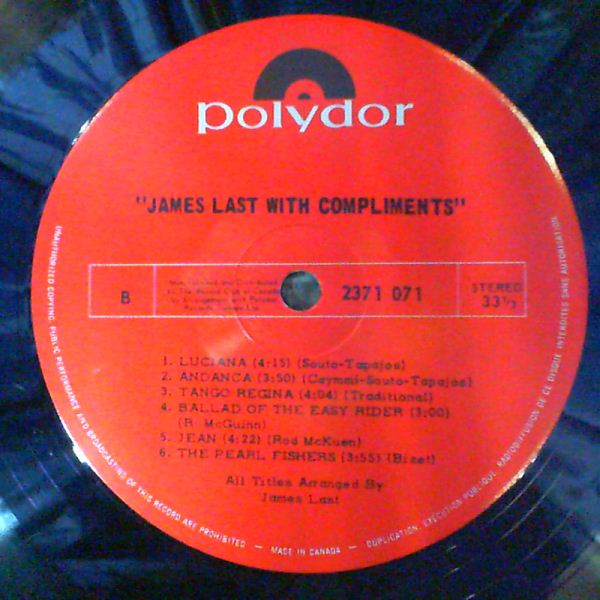 Last James — With Compliments