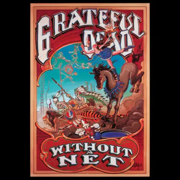 Grateful Dead — Without A Net Релиз 2023 Sealed
