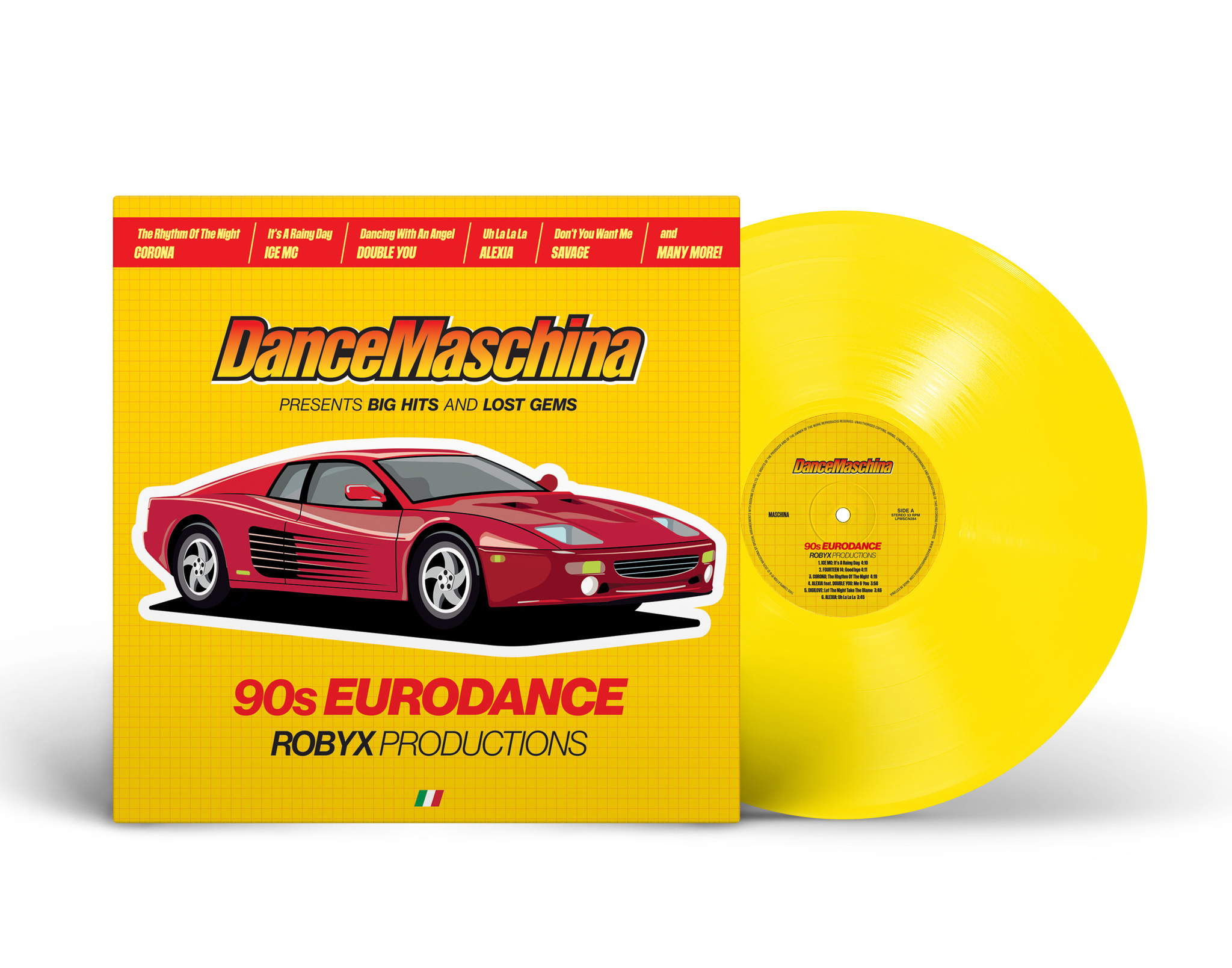 Various Artists — Dancemaschina:90s Eurodance:Robyx Productions