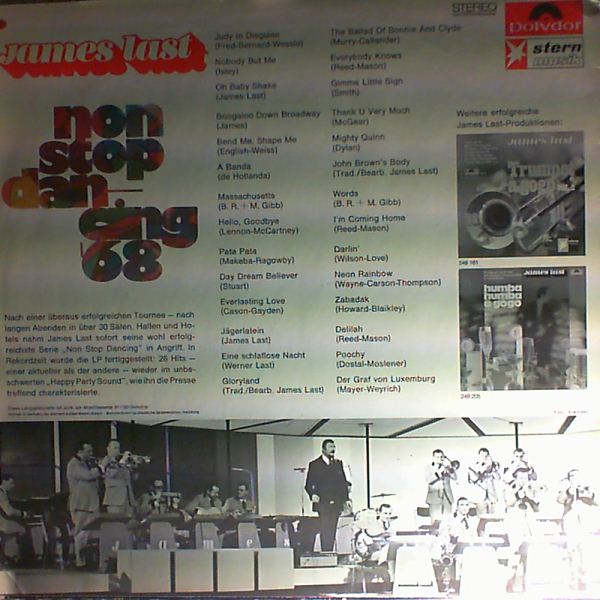 Last James Band — Non Stop Dancing '68