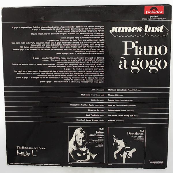Last James Band — Piano A Gogo