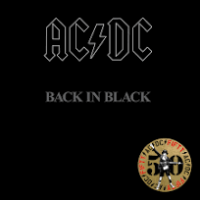 AС/DС — Back In Black (50th Anniversary Edition) (Gold Nugget Vinyl + Artwork Print)