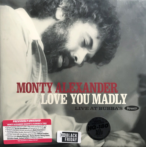 Monty Alexander — Love You Madly: Live At Bubba's