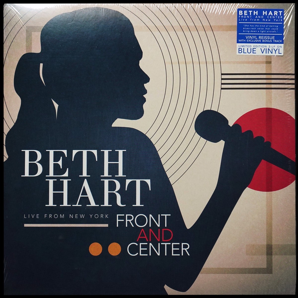 Beth Hart — Front And Center (Live From New York, Coloured Blue)