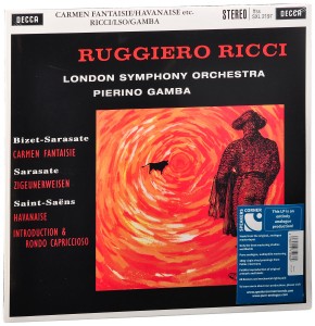 Ruggiero Ricci — Bizet: Carmen Fantaisie / Sarasate: Zigeunerweisen / Saint-Saens: Introduction, Rondo Capriccioso