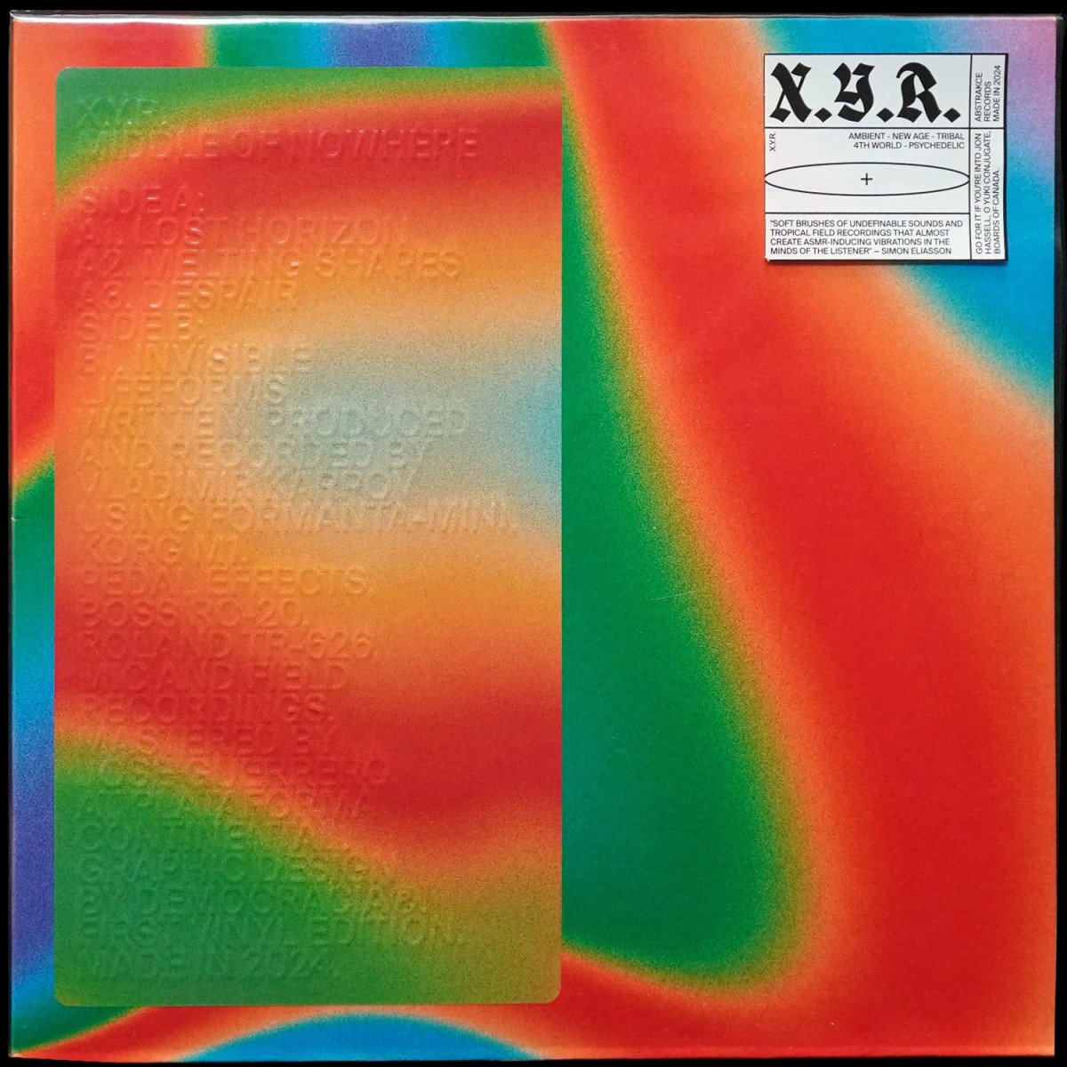 X.Y.R. — Middle Of Nowhere