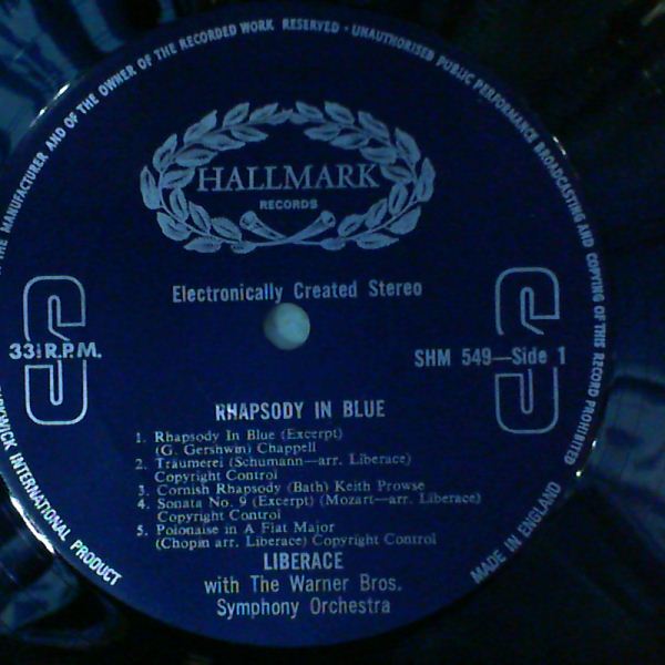 Liberace — Rhapsody in blue