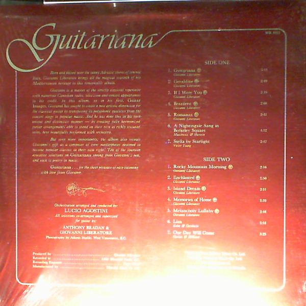 Giovanni Liberatore — Guitariana