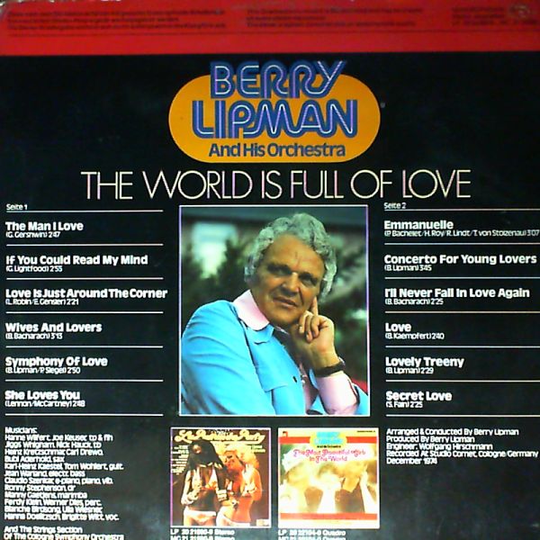 Lipman Berry Orchestra — The world is full of love