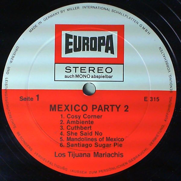 Los Tijuana Mariachis — Mexico Party 2