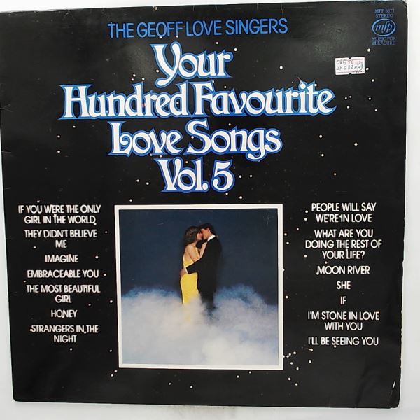 Love Geoff Singers — Your Hundred Favourite Love Songs Vol 5