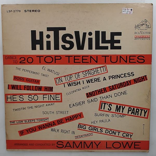 Lowe Sammy — Hitsville, U.S.A.