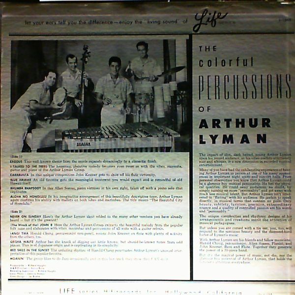 Lyman Arthur Group — Colorful Percussions