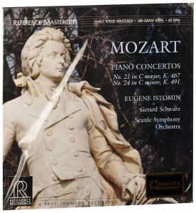 Eugene Istomin — Mozart: Piano Concertos No.21 & 24 (45 RPM)