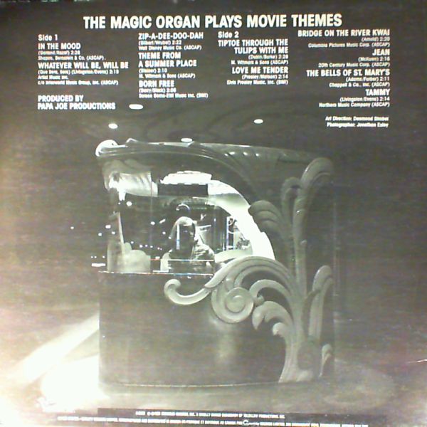 Magic Organ — Magic Organ Plays Movie Themes
