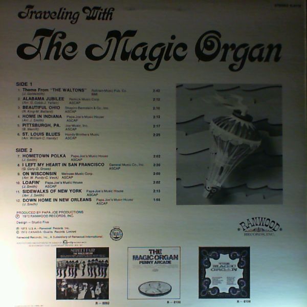 Magic Organ — Traveling With The Magic Organ