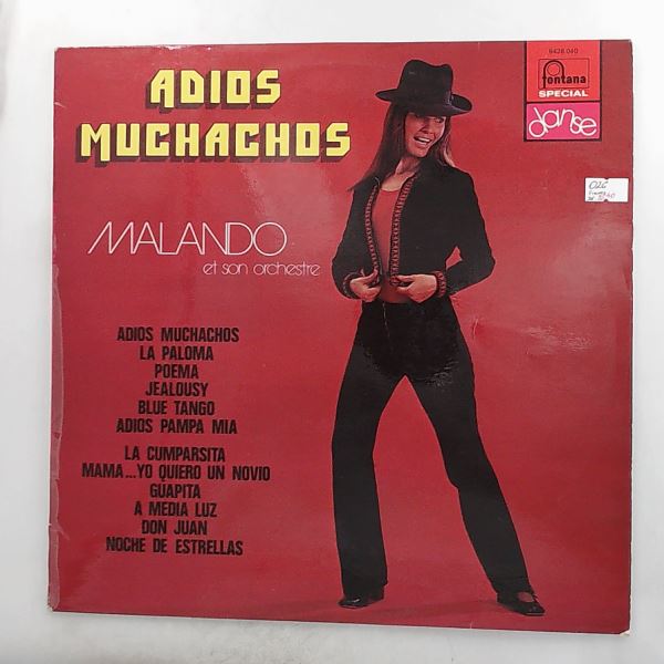Malando And His Orchestra — Adios Muchachos