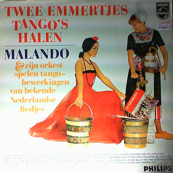 Malando And His Tango Orchestra — Twee Emmertjes Tango's Halen