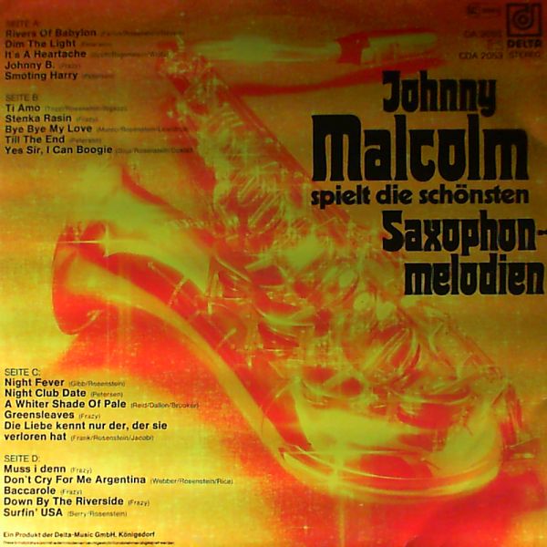 Malcolm Johnny — Die schonsten saxophon melodien