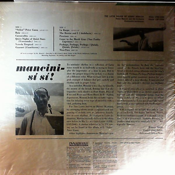Mancini Henry & his Orchestra — Latin Sound Of Mancini Henry