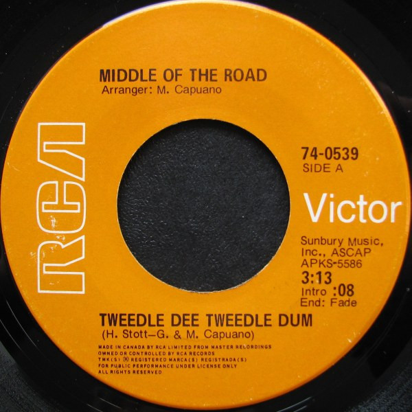 Middle Of The Road — Tweedle Dee Tweedle Dum