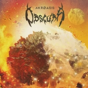 Obscura — Akroasis (Red Yellow White Splatter, Etched)