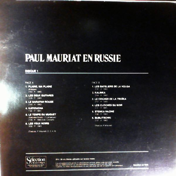 Mauriat Paul — Paul Mauriat Joue pour Vous: 1. En Russie
