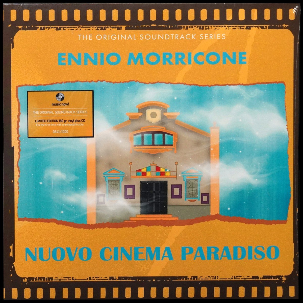 Ennio Morricone — Nuovo Cinema Paradiso (цветной винил, +CD)