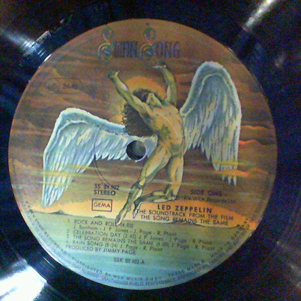 Led Zeppelin — Song Remains The Same - Soundtrack From The Film