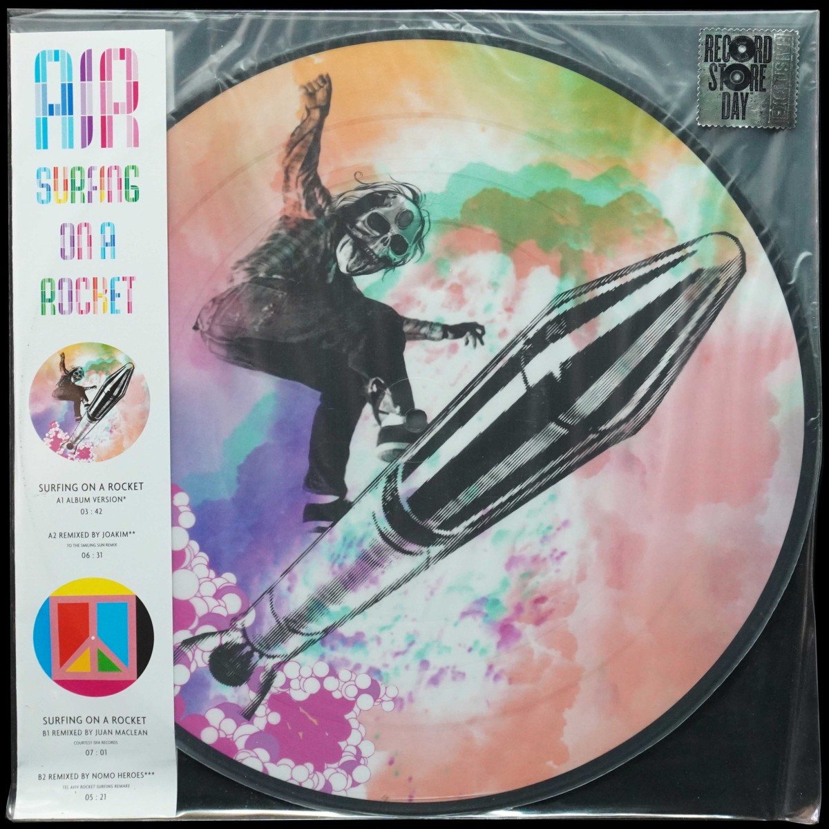 Air — Surfing On A Rocket (макси сингл, picture disc (пикчер диск))