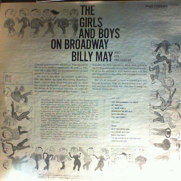 May Billy — Girls And Boys Of Broadway