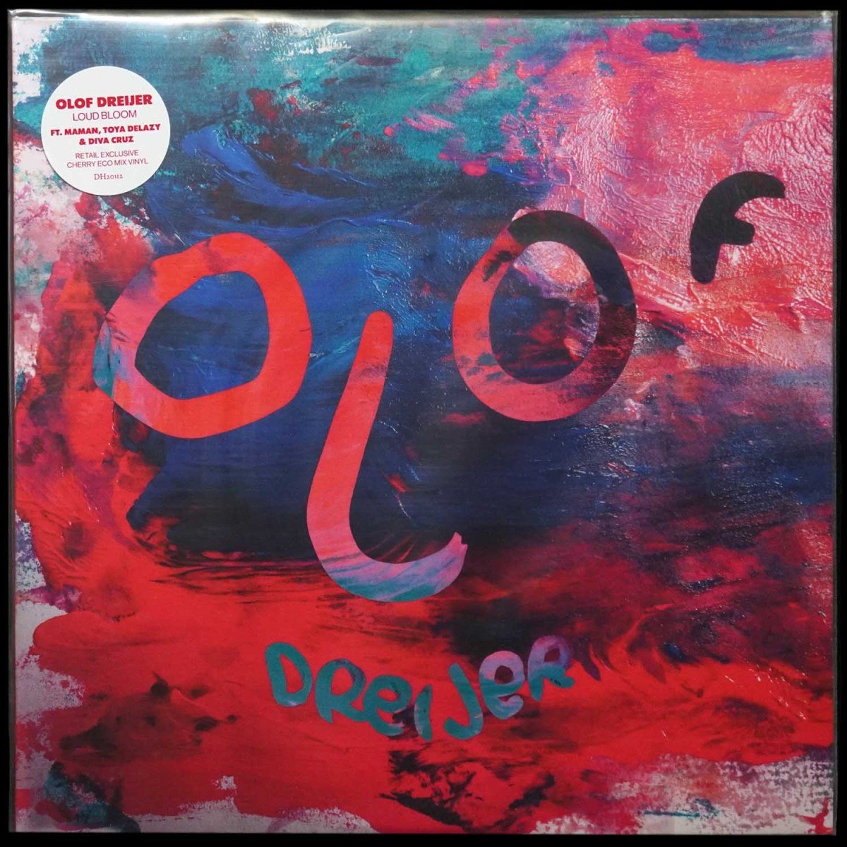 Olof Dreijer — Loud Bloom (2LP, бордово-красный винил)