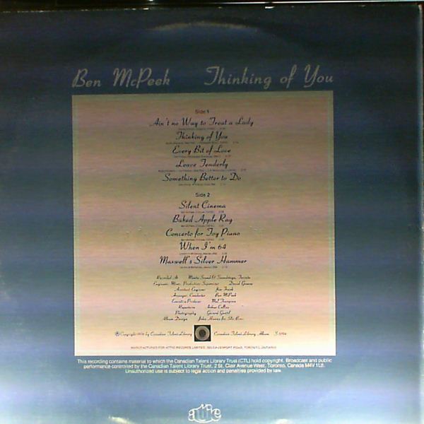 McPeek Ben — Thinking of You