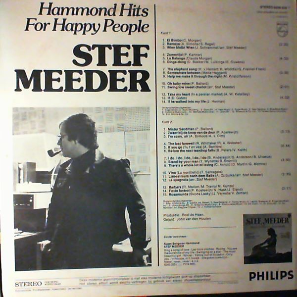Meeder Stef — Hammond Hits For Happy People