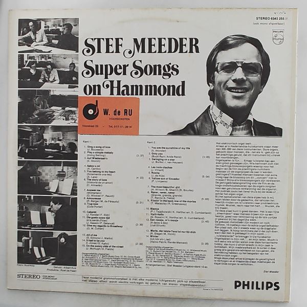 Meeder Stef — Super Songs On Hammond