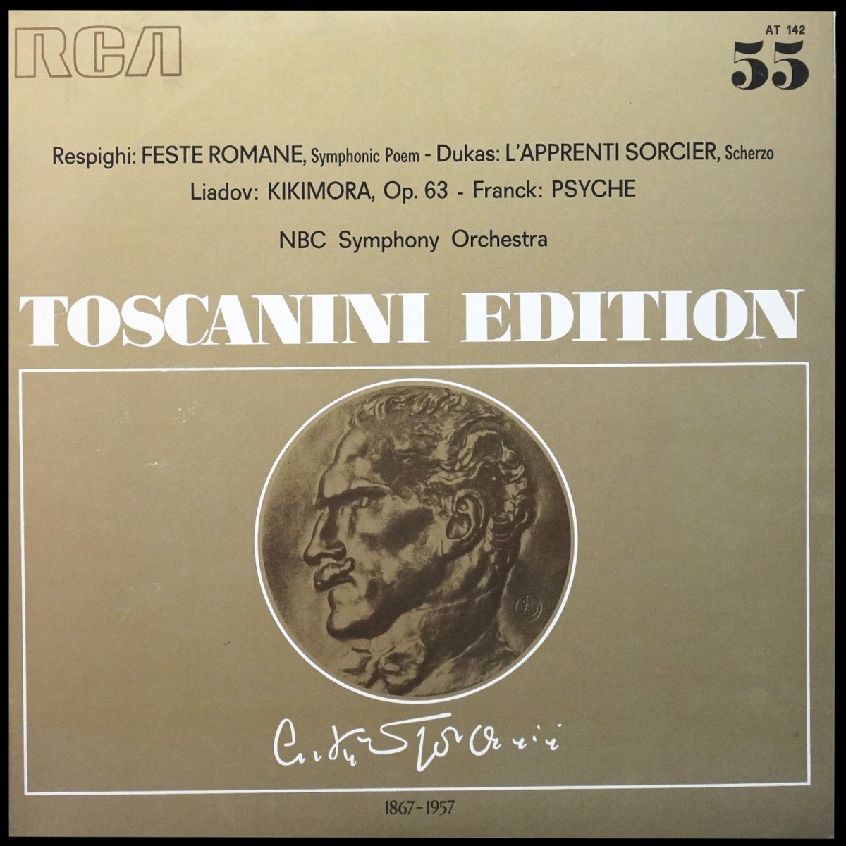 Arturo Toscanini — Respighi / Dukas / Liadow / Franck: Feste Romane / L'apprenti Sorcier / Kikimora, Op. 63 / Psyche